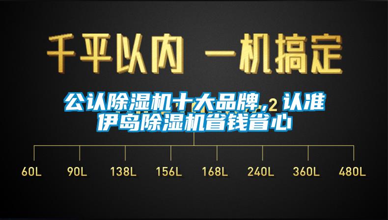 公認除濕機十大品牌，認準伊島除濕機省錢省心