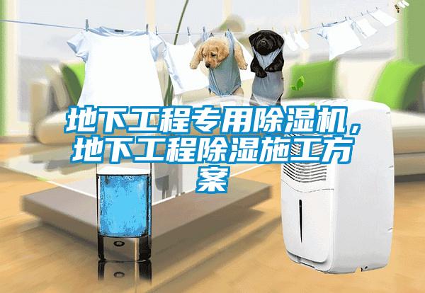 地下工程專用除濕機，地下工程除濕施工方案