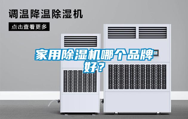 家用除濕機哪個品牌好？