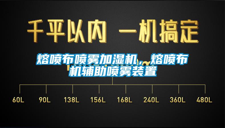 熔噴布噴霧加濕機，熔噴布機輔助噴霧裝置