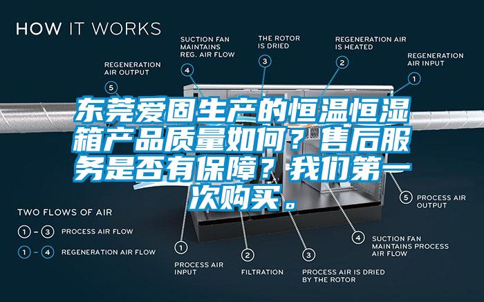 東莞愛固生產的恒溫恒濕箱產品質量如何？售后服務是否有保障？我們第一次購買。