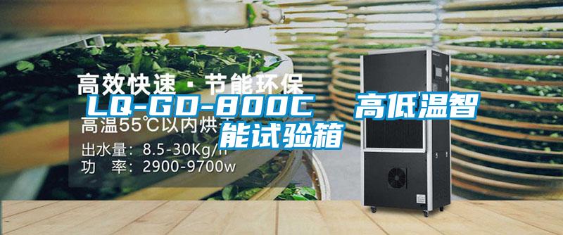 LQ-GD-800C  高低溫智能試驗箱