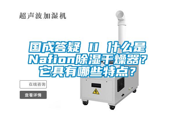 國成答疑 II 什么是Nafion除濕干燥器？它具有哪些特點？