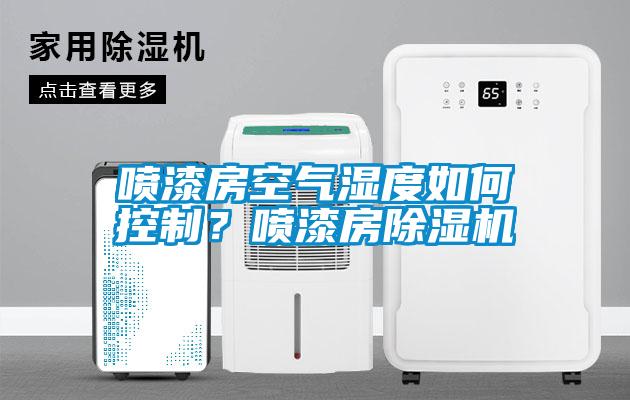 噴漆房空氣濕度如何控制？噴漆房除濕機