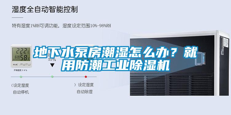 地下水泵房潮濕怎么辦？就用防潮工業除濕機