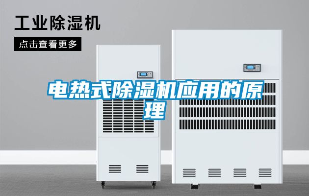 電熱式除濕機應用的原理