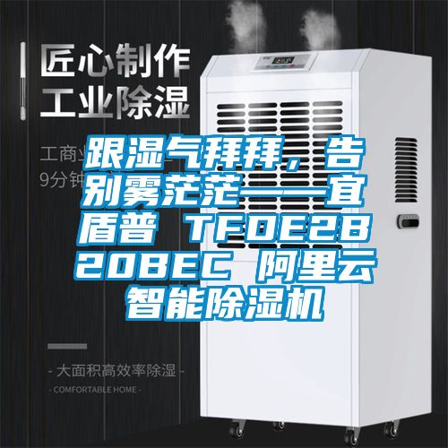 跟濕氣拜拜，告別霧茫茫——宜盾普 TFDE2B20BEC 阿里云智能除濕機