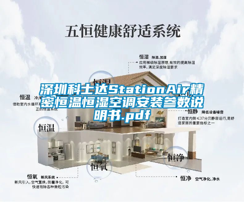 深圳科士達StationAir精密恒溫恒濕空調安裝參數說明書.pdf