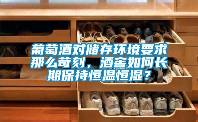 葡萄酒對儲存環境要求那么苛刻，酒窖如何長期保持恒溫恒濕？