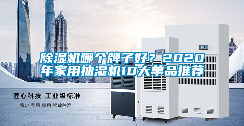 除濕機哪個牌子好？2020年家用抽濕機10大單品推薦