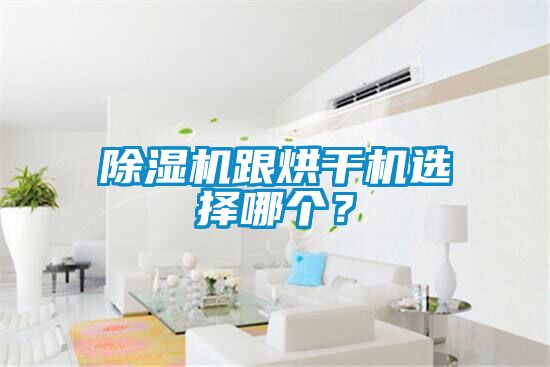 除濕機跟烘干機選擇哪個？