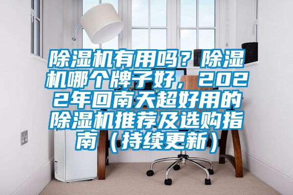 除濕機有用嗎？除濕機哪個牌子好，2022年回南天超好用的除濕機推薦及選購指南（持續更新）