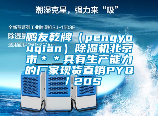 鵬友乾牌（pengyouqian）除濕機北京市＊＊具有生產能力的廠家現貨直銷PYQ／20S